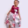 Nuwyne Kids Girl Classic Floral Casual Dress