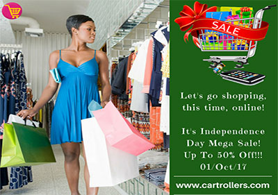 Independence Shopping For Blog, CartRollers ﻿Online Marketplace Shopping Store In Lagos Nigeria