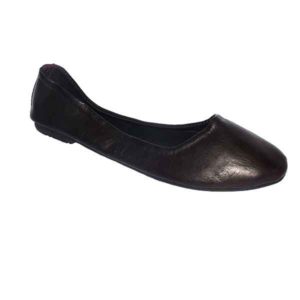 Women Brown Toms Leather Ballerina Shoe