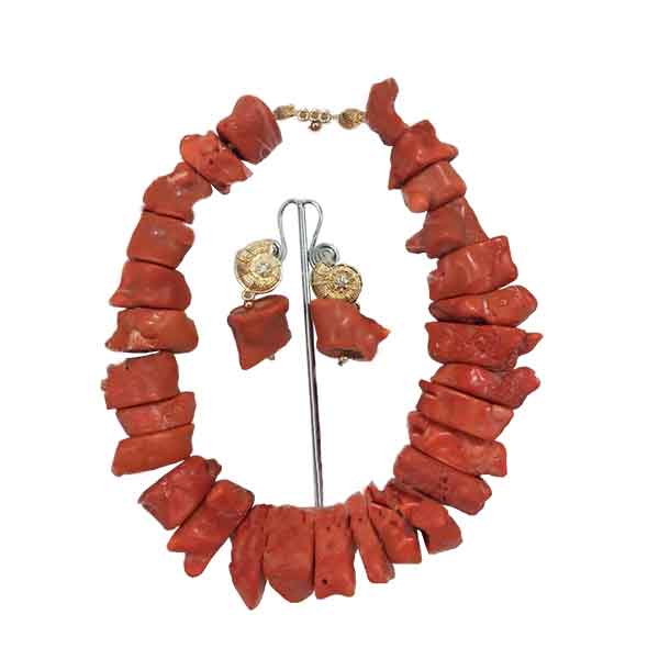 Women Original Bamboo Coral Beaded Necklace | CartRollers Online  Marketplace Shopping Store In Lagos Nigeria