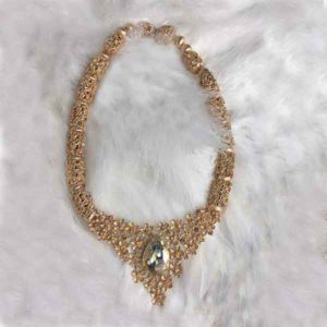 Women Swarovski Pendant Gold Accessories