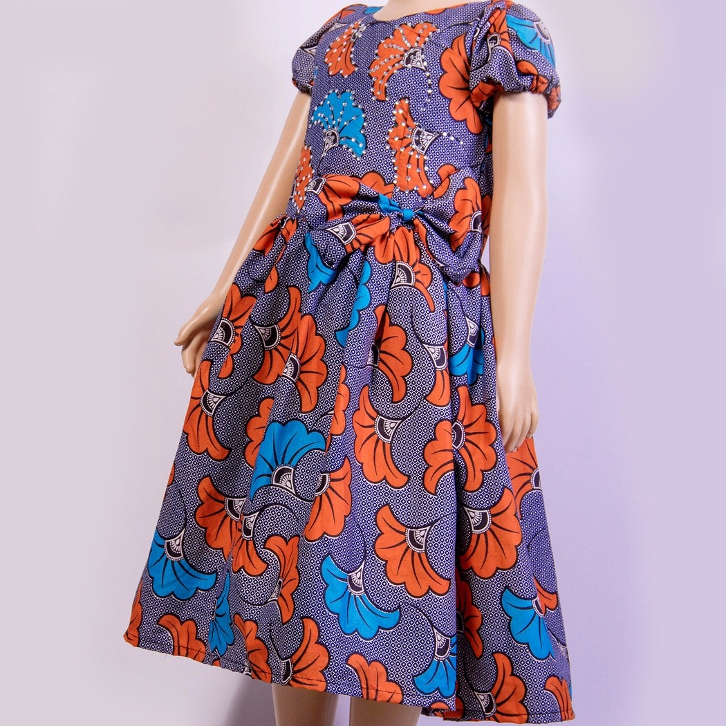 Nuwyne Kids Baby Girl Classic Ankara Casual Dress | CartRollers \ufeffOnline  Marketplace Shopping Store In Lagos Nigeria