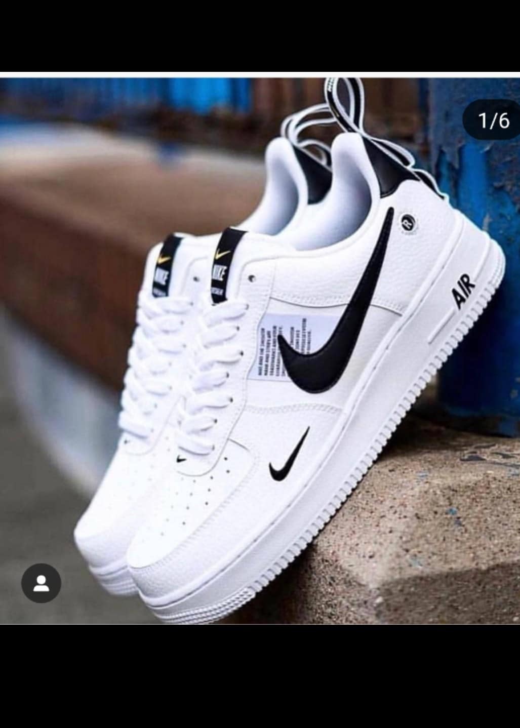 Nike White Unisex Stylish Sneakers 