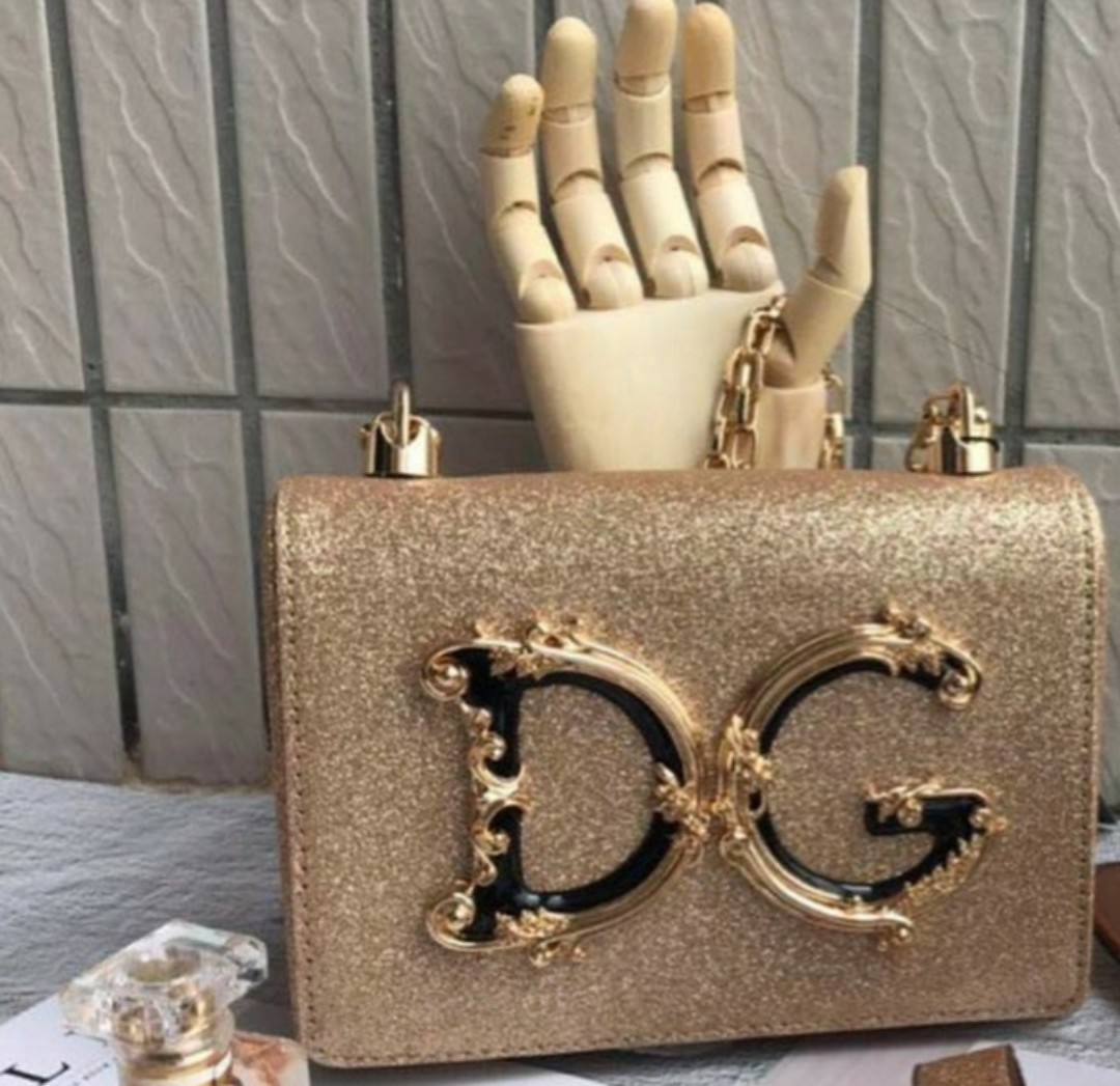 d&g gold bag
