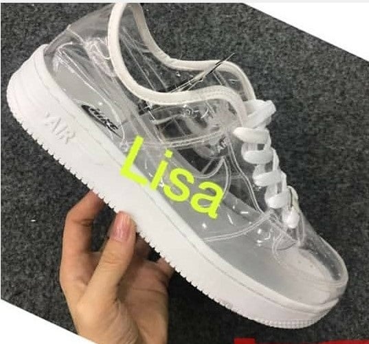 Women Classy Transparent Sneakers By AIR | CartRollers ﻿Online Marketplace  Shopping Store In Lagos Nigeria