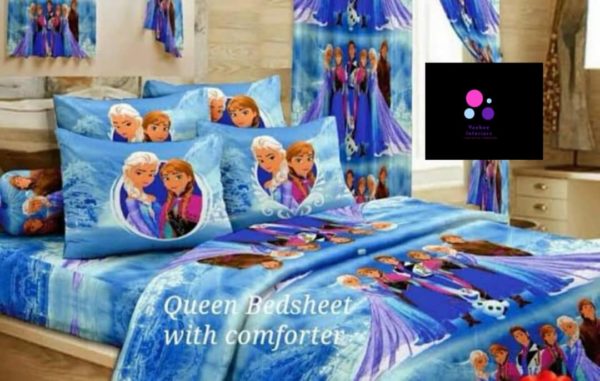 Frozen Bedsheet 4 Pillow Cases - Let It Go