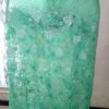 Indian George Lace Fabric - Teal Green