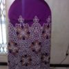 Indian George Lace Fabric - Purple