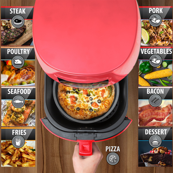 Red Copper 5 Minutes Chef Electric Cooking Plate - Non-Stick