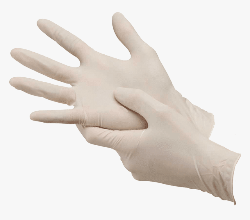 Latex Lightly Powdered Gloves Box of 100 50 Pair SMALL 