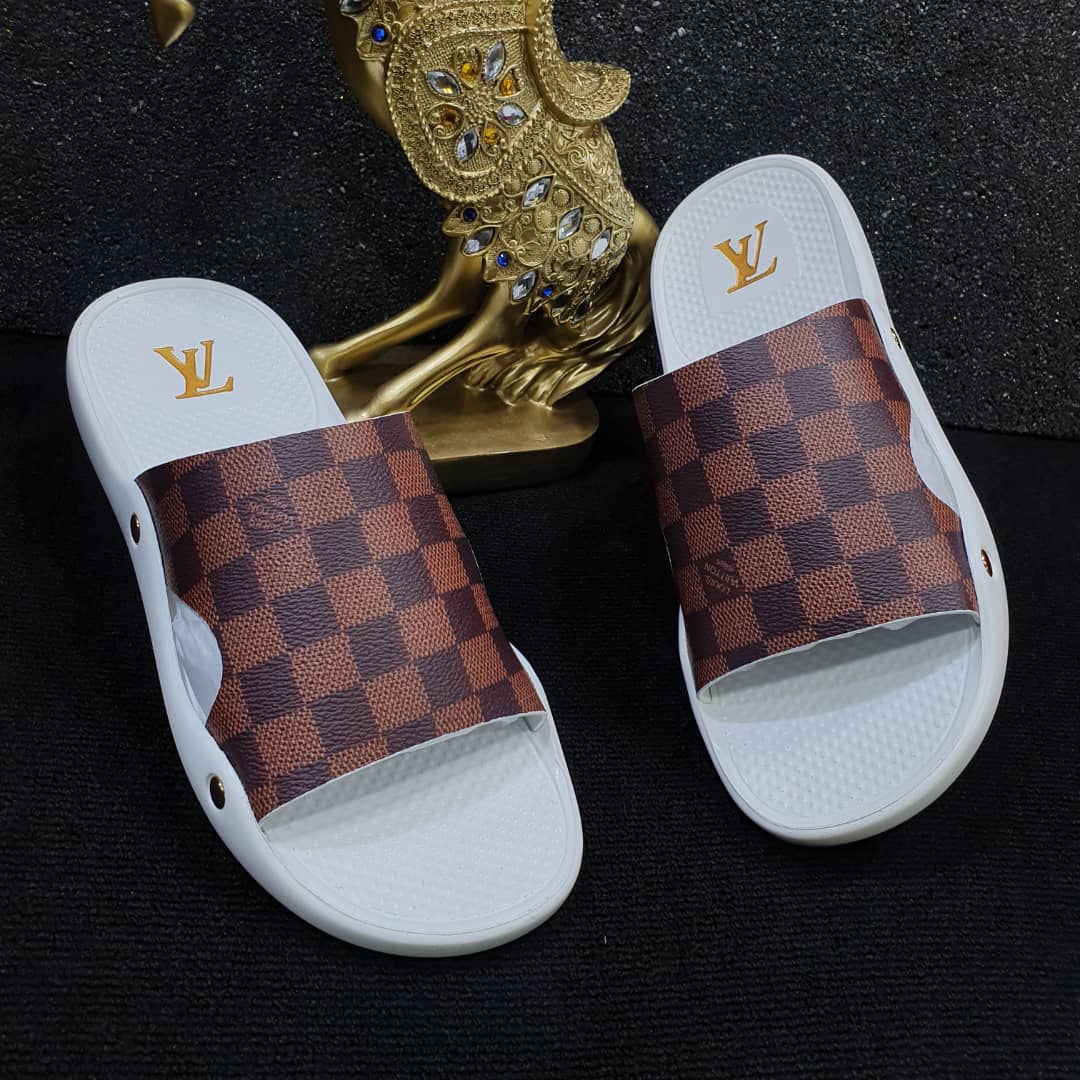 jup_fabrics - Louis Vuitton Palm slippers available in
