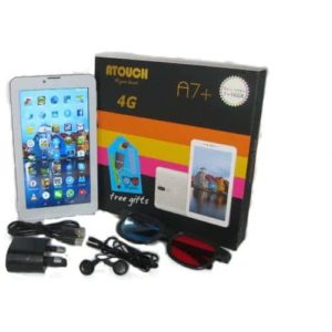 Atouch A7+ Educational Kids Tablet -Dual Sim - 1GB ROM-16GB ROM - 4G LTE