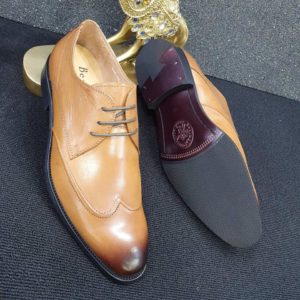 Men's Nude Leather Corporate Shoe