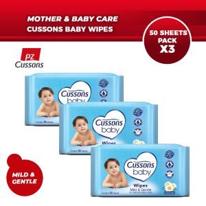 MOTHER & BABY CARE CUSSONS BABY WIPES