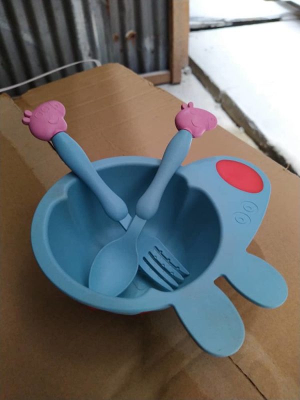 Children Plate And Cutlery Set