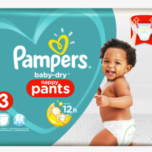 PAMPERS BABY DRY NAPPY PANTS