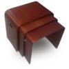 3 IN 1 Wooden Side Stool With Handle
