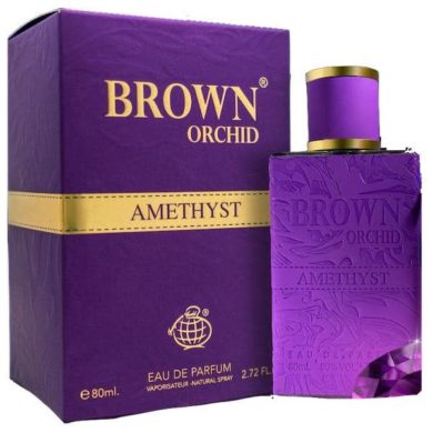 Fragrance World Brown Orchid Amethyst EDP 80ml Unisex Perfume
