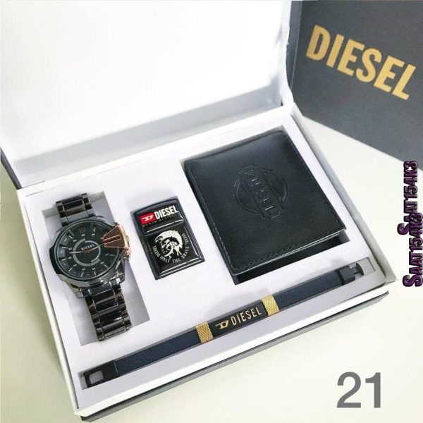 DIESEL Quality His and Hers Fashion Accessories GIFT SET
