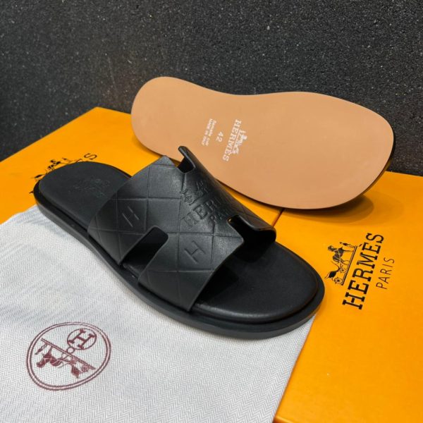 MEN'S CROSS LEATHER PALM SLIPPERS