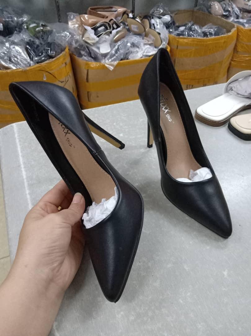 Womens Formal Dress Shoes Business 6/8CM Heel Slip On Shoes Office Fashion  US | eBay