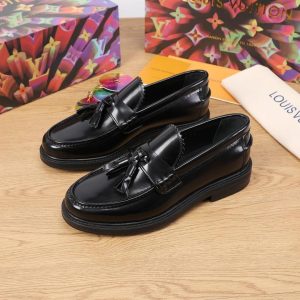 MOCCASIN LEATHER CASUAL LOAFERS