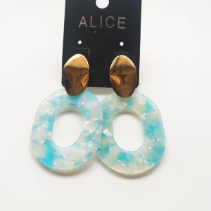 Turqoise stone earrings