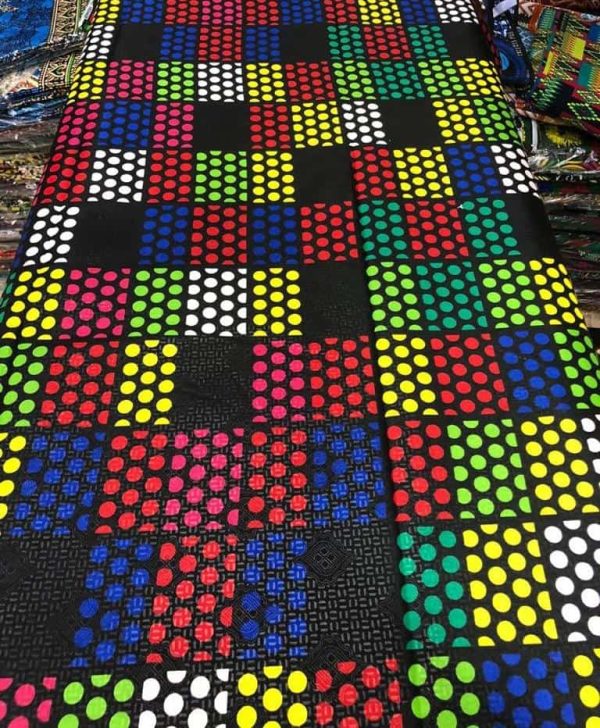 Ankara fabrics Multicolour - 6 yards