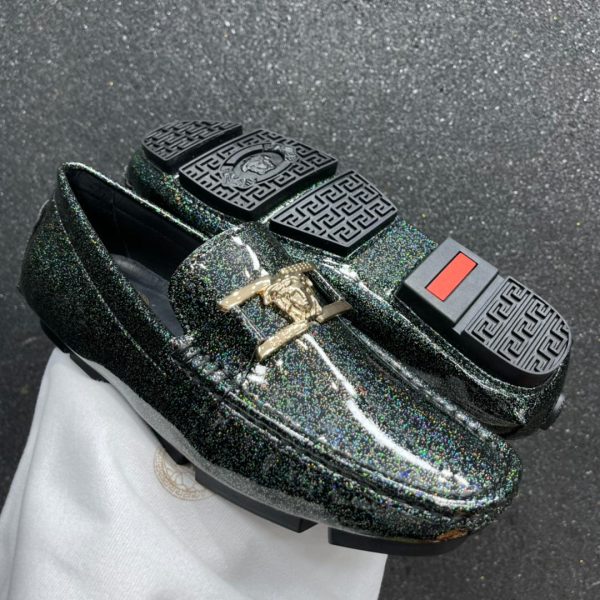MIXED DIAMOND LEATHER CASUAL MEN'S LOAFER SHOE