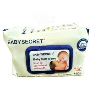 Baby Secret BABY SECRET Baby Soft Wipes - 150Pcs × 2 Packs