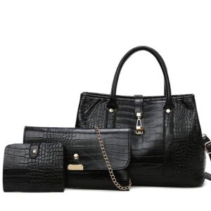 3 PCS Leather Female Shoulder Bags/Women Hand Bag/Sling Bag/Smaller Bags