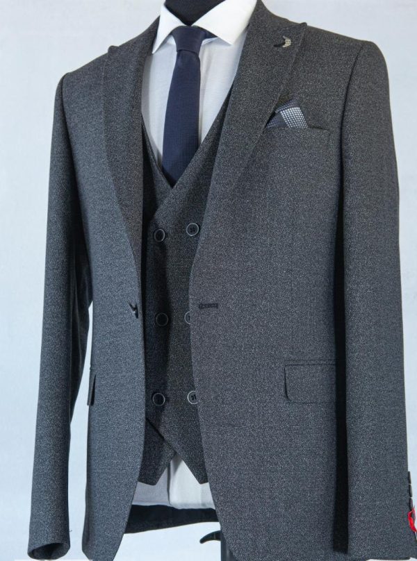 Turkish Designers Pilucci Suits Made With %100 Wool Two Piece Suit