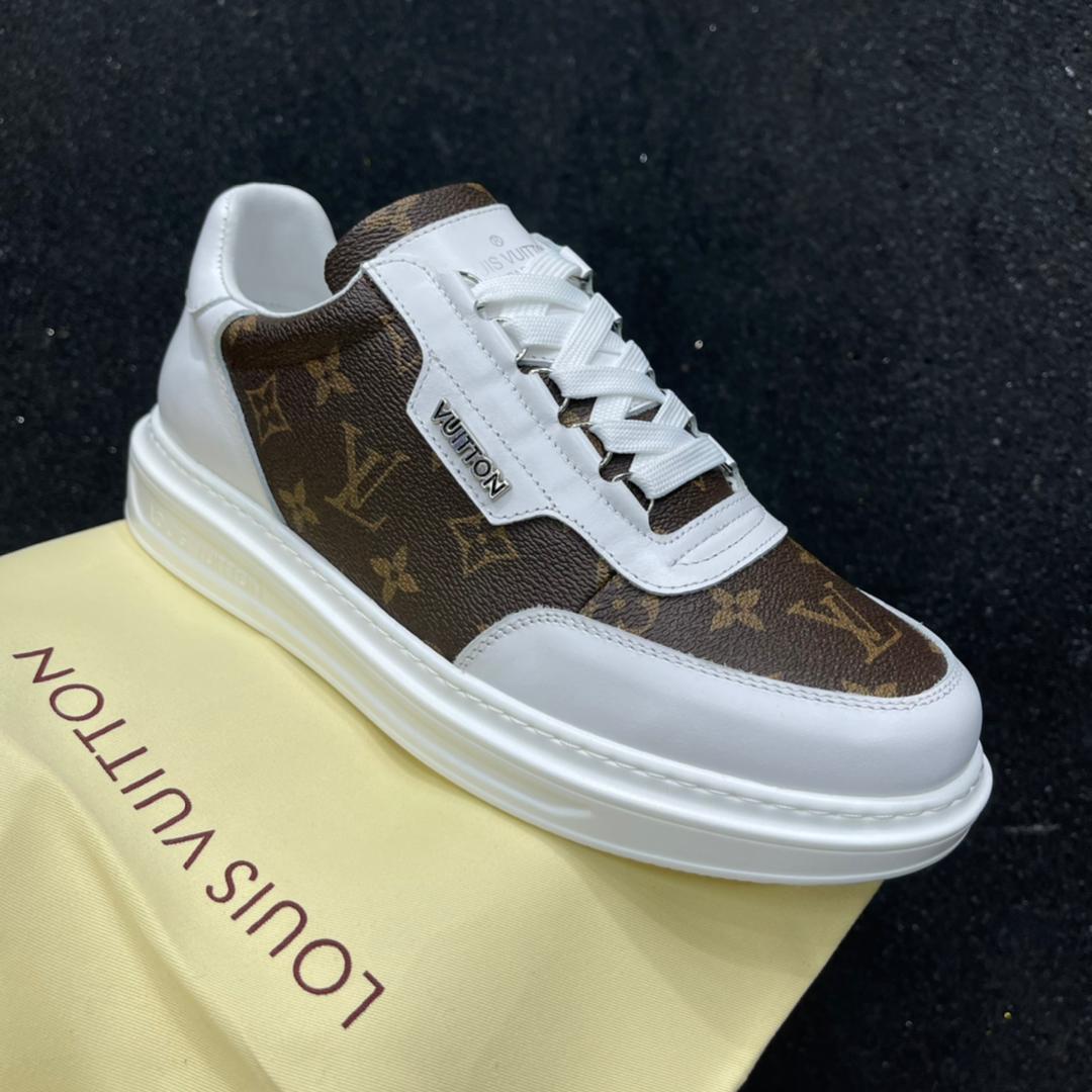 Louis Vuitton Run Away Sneaker White/Brown, Luxury, Sneakers