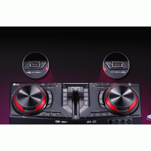 LG Audio CL87 2350W, Mini Audio, Multi Color lighting, Party Accelerator, Karaoke Star, DJ App