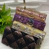 Dazzling Sequined Ladies Evening Clutch Bridal Wedding Ring Party Clutch Purse