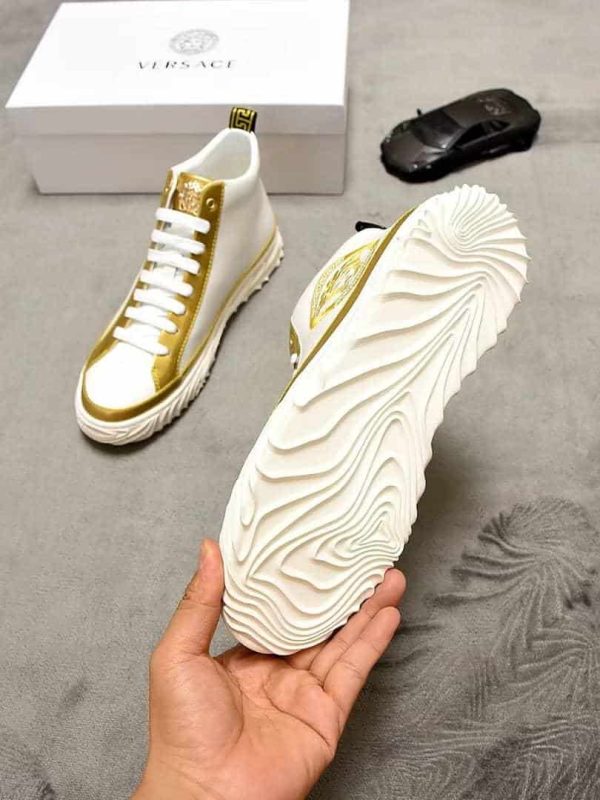 High-Top DESIGNERS Fashion Quality Sneakers For Men-White