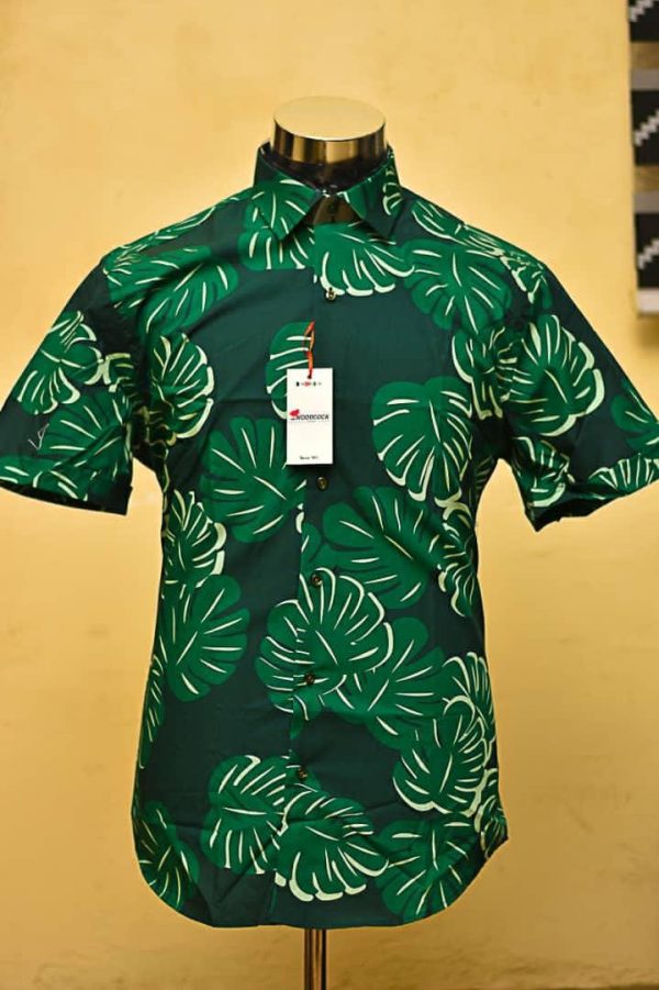 Men's Summer Formal Vintage Short Sleeve Shirt
