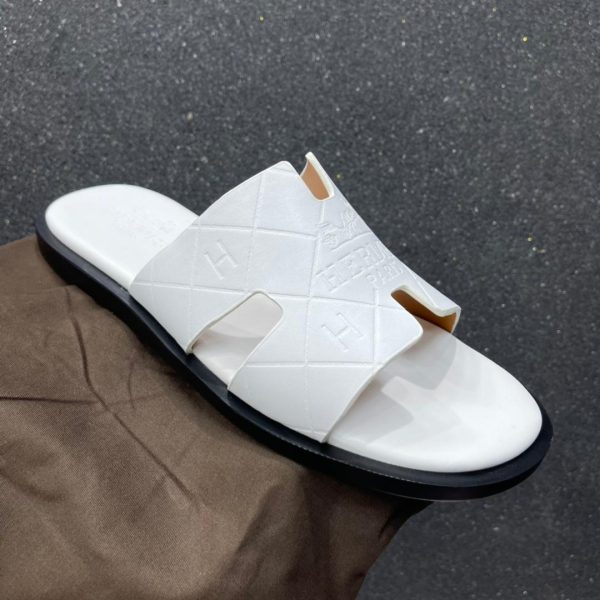 MEN'S CROSS LEATHER PALM SLIPPERS