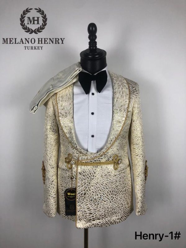 Melano Henry Double Vent 2 Piece Turkish Suit