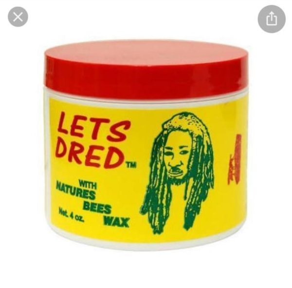 Lets Dred With Natures Bees Wax- 4 Oz-1piece