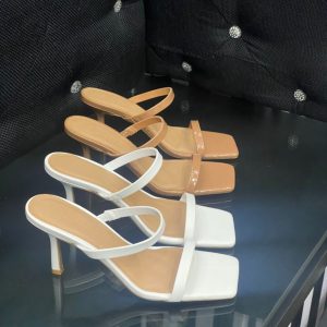 Ladies Fashion Heel Slip-on