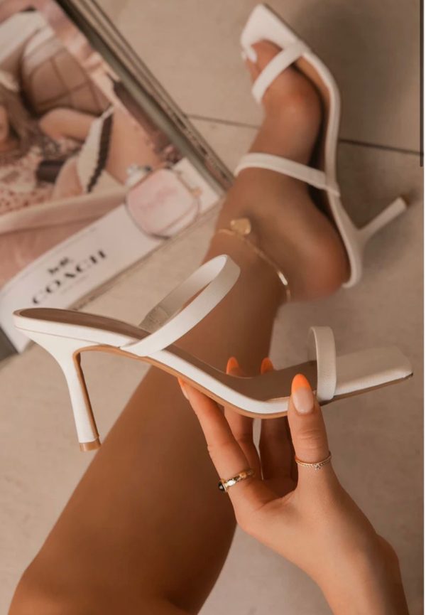 Ladies Fashion Heel Slip-on