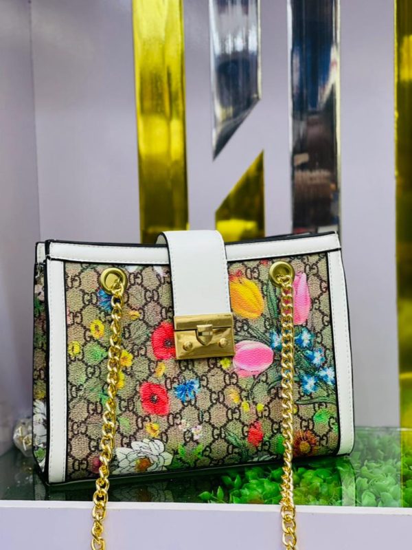 Floral Shoulder Handbag For Ladies