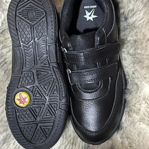 Quality Rising Star Black Children's Sneaker Shoe