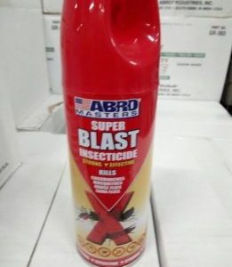 Abro Masters Super Blast Insecticide - 400ml MOSQUITOES FLYING & CRAWLING INSECTS (Copy)