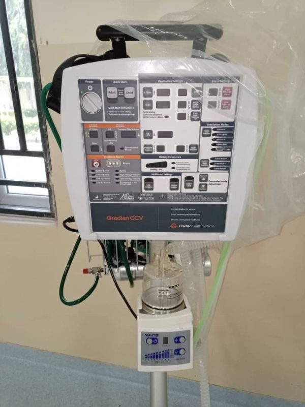 Allied Healthcare AHP300 Electrically Controlled Transport Ventilator