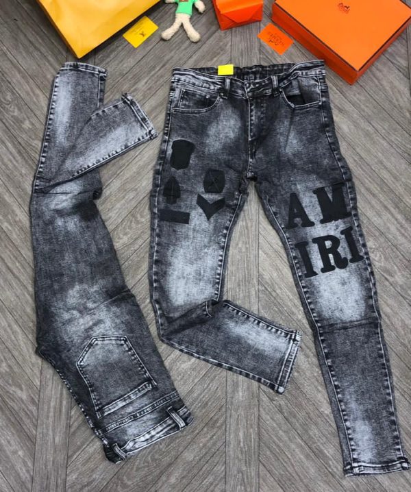 Quality Non-Fade Stone-Wash Men’s Stock Jeans