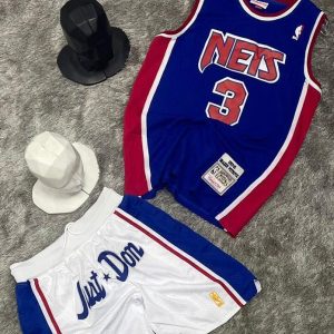Sleeveless Vest Shorts Men Basketball Sports Jersey Set
