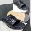 Men’s 2021 Designer Leather Palm Slippers