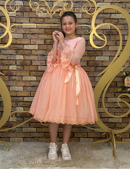 Elegant and Enchanting: MS Brother Girl Casual Clothes Kids Gown Party  Costume Dance Child Pageant Girls Princess Dress